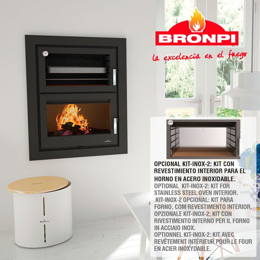 Horno de Leña Murano-E (Bronpi)