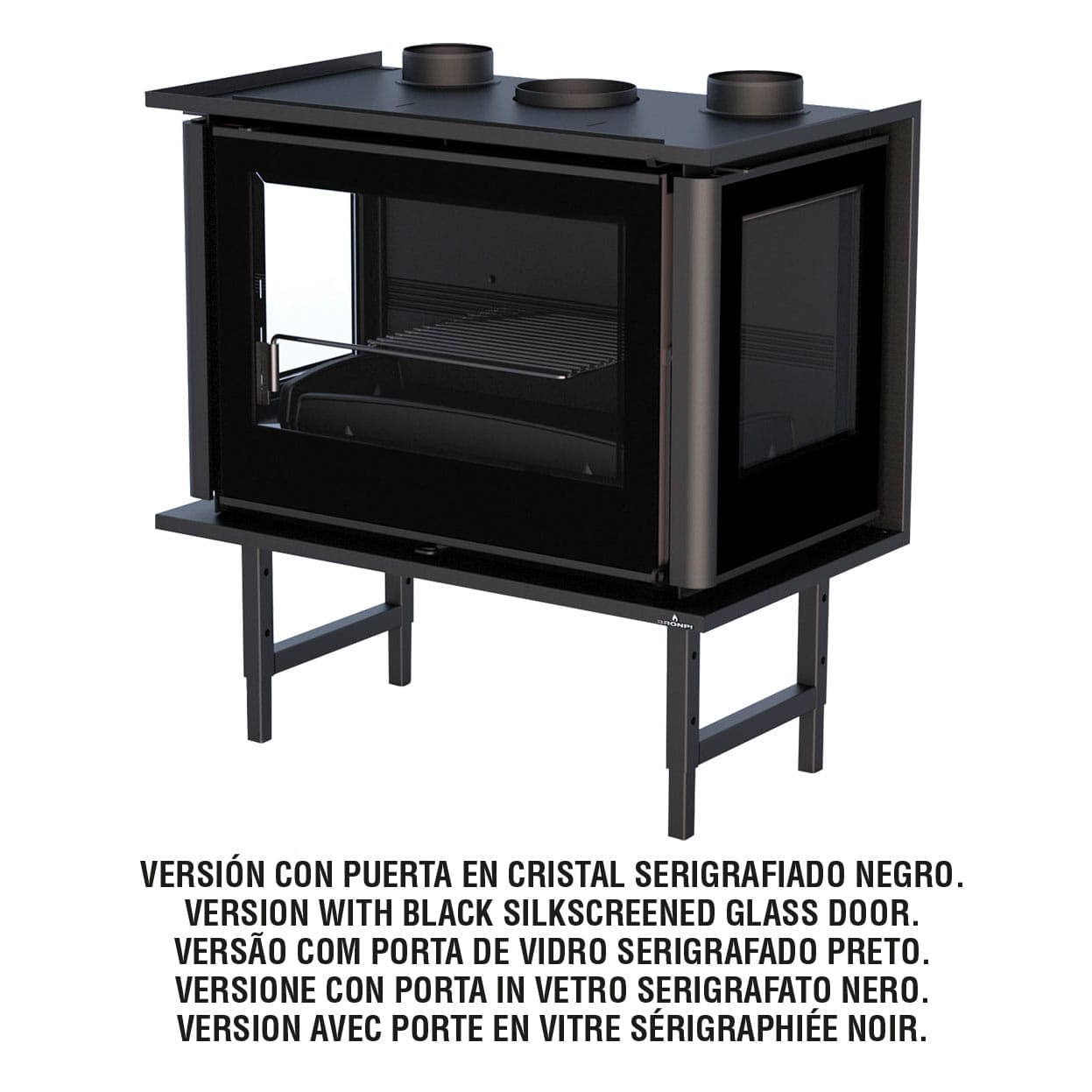 Estufa de Leña Insertable Paris 70-3C (Bronpi)
