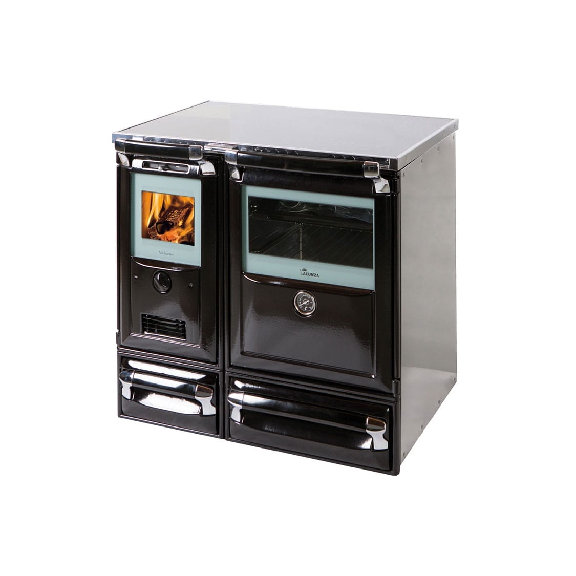 Cocina de Leña Calefactora Vulcano-7TE5 (Lacunza)